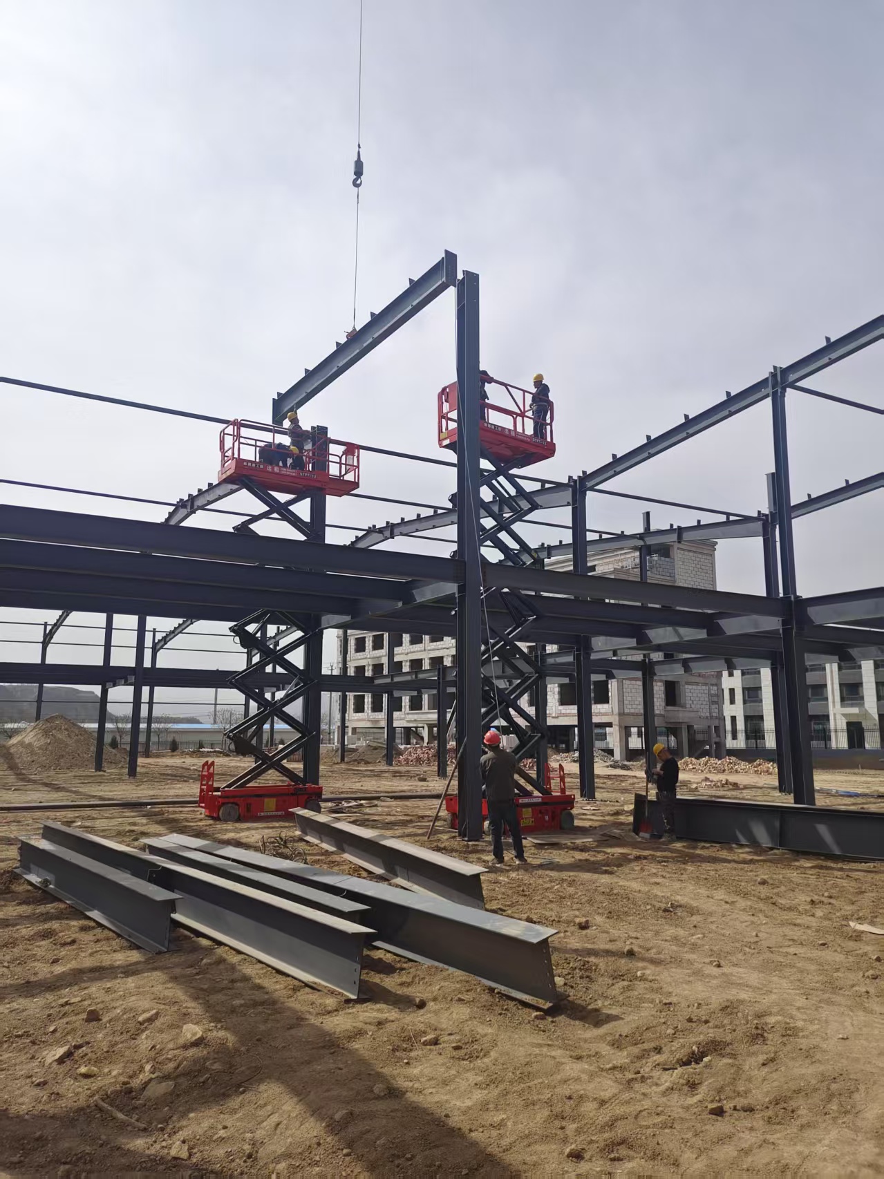 臨洮佳邦食品廠建設(shè)項(xiàng)目-現(xiàn)場(chǎng)安裝