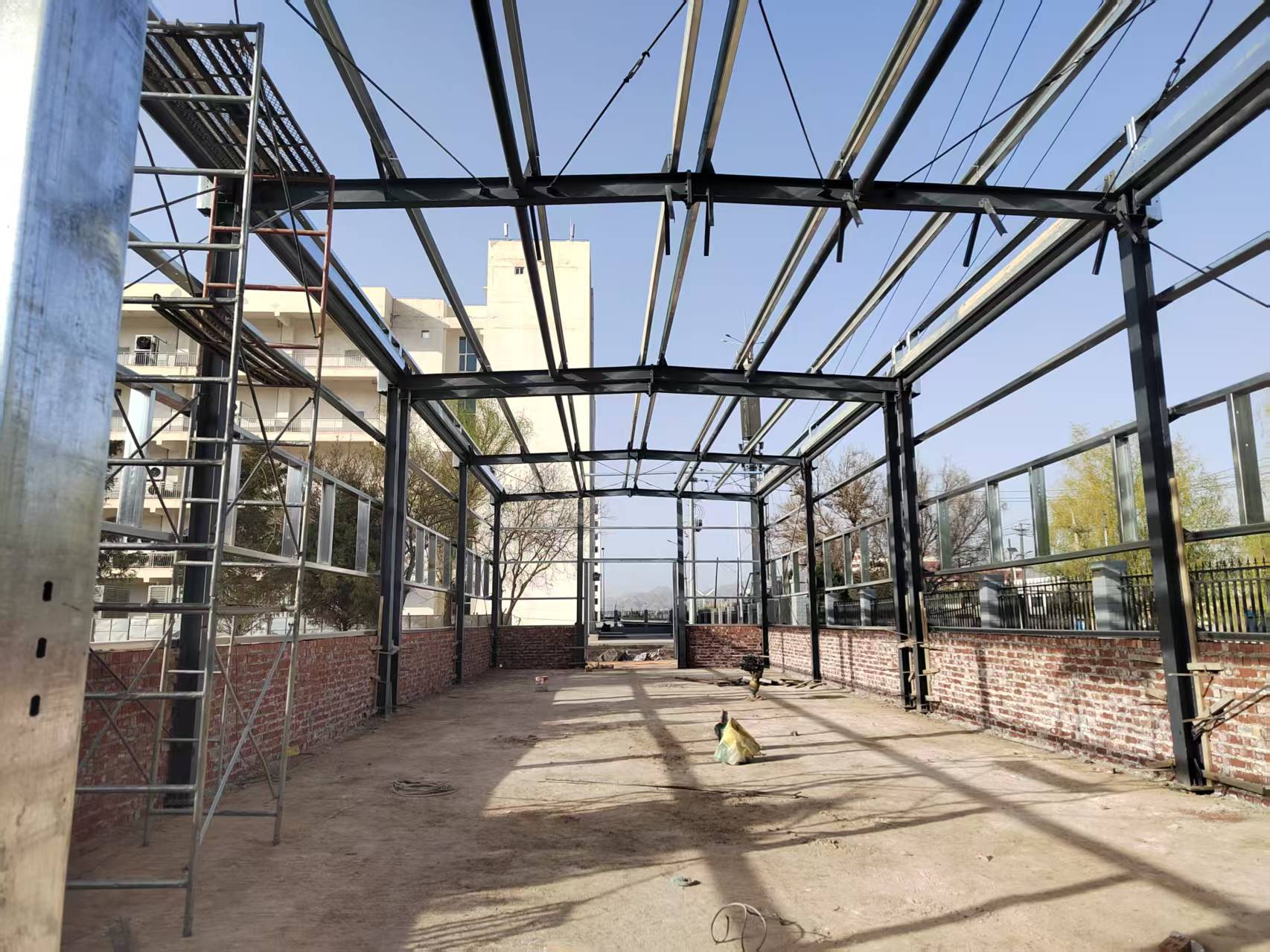 中國(guó)移動(dòng)甘肅公司2024 年蘭州彭家坪省級(jí)合儲(chǔ)物流中心物資儲(chǔ)備庫及儲(chǔ)油房土建工程-自行車棚